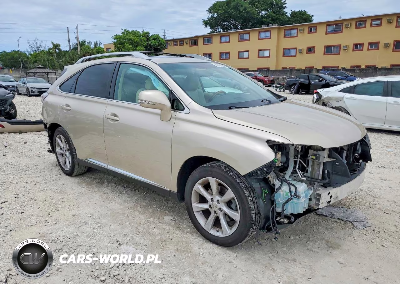 2012 Lexus Rx 350 VIN:2T2ZK1BA3CC074628 - 4