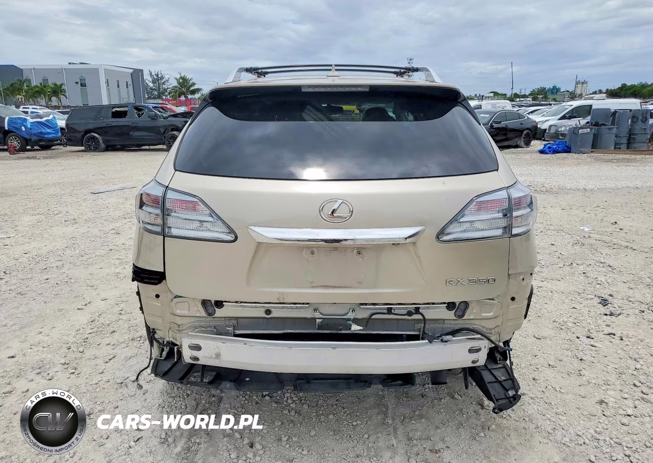 2012 Lexus Rx 350 VIN:2T2ZK1BA3CC074628 - 6