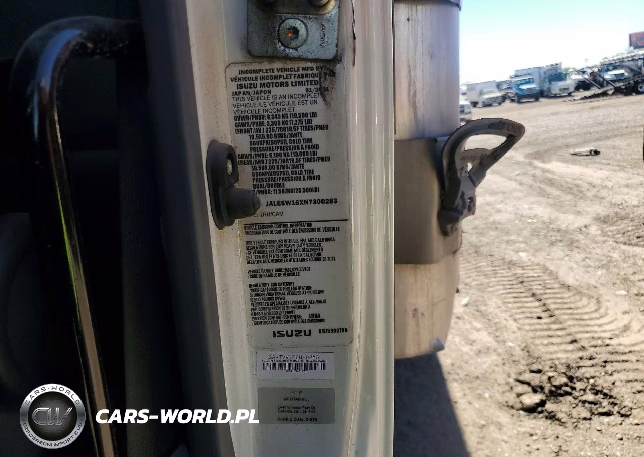 2022 Isuzu Nrr - Refrigerated Box Truck VIN:JALE5W16XN7300283 - 13