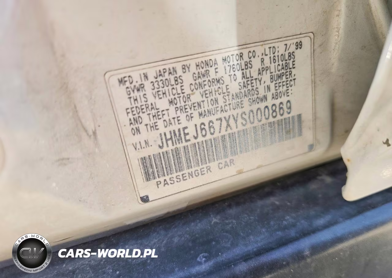 2000 Honda Civic Lx VIN:JHMEJ667XYS000869 - 12