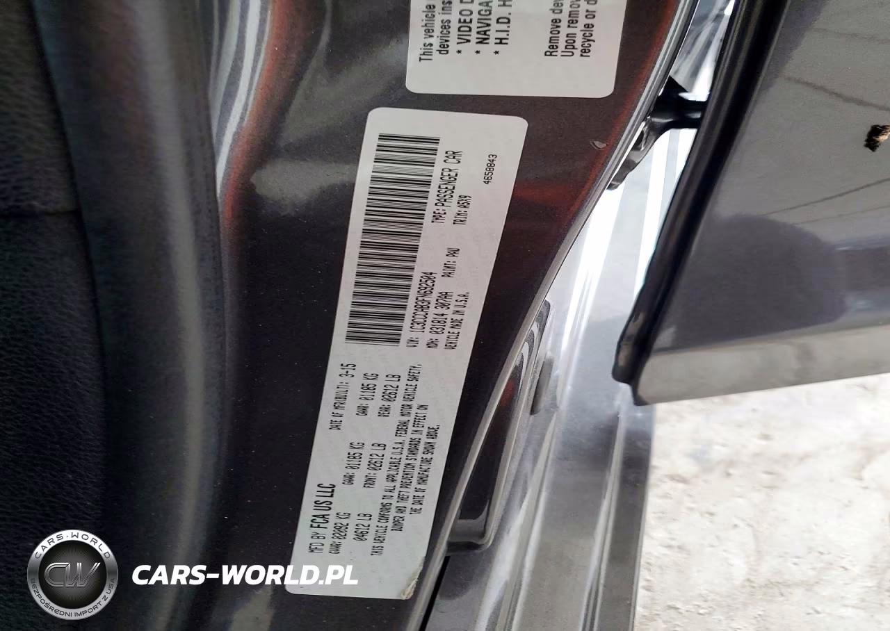 2015 Chrysler 200 Limited VIN:1C3CCCAB3FN692504 - 12