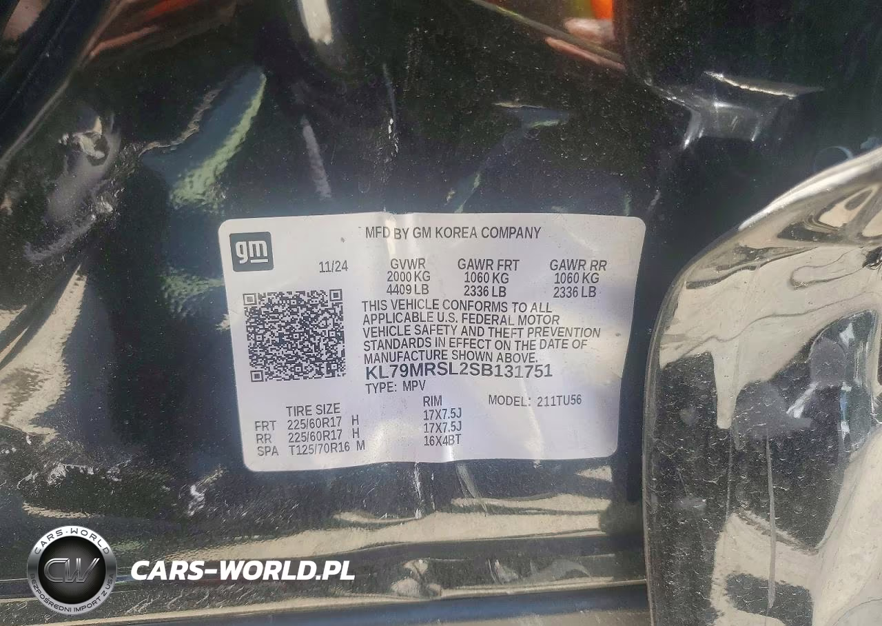 2025 Chevrolet Trailblazer Lt VIN:KL79MRSL2SB131751 - 13