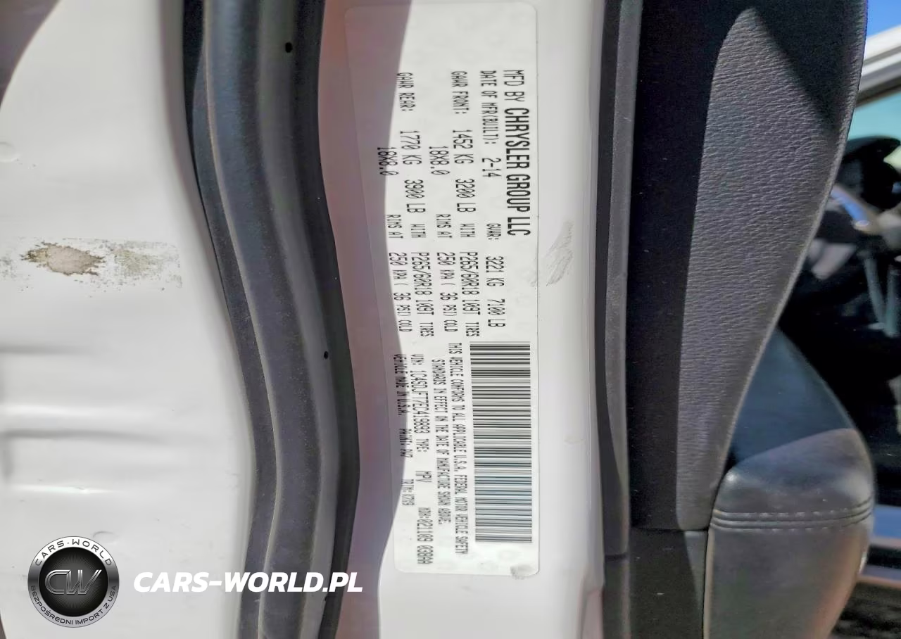 2014 Dodge Durango Ssv VIN:1C4SDJFT7EC419893 - 13