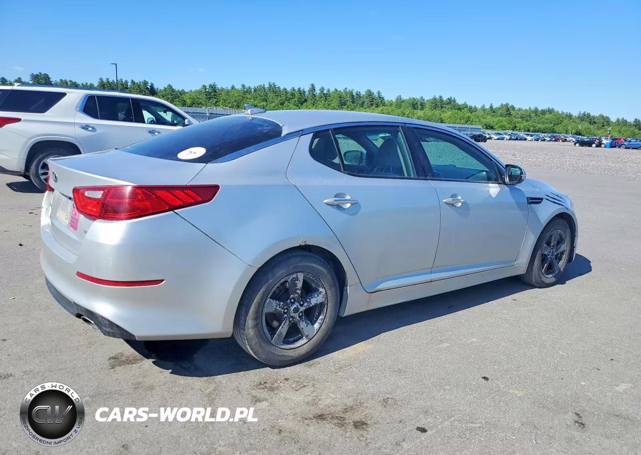 2014 Kia Optima Lx VIN:5XXGM4A78EG299250 - 3