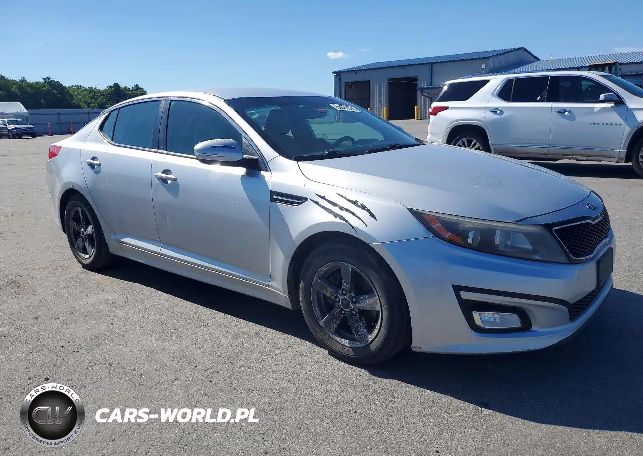 2014 Kia Optima Lx VIN:5XXGM4A78EG299250 - 4