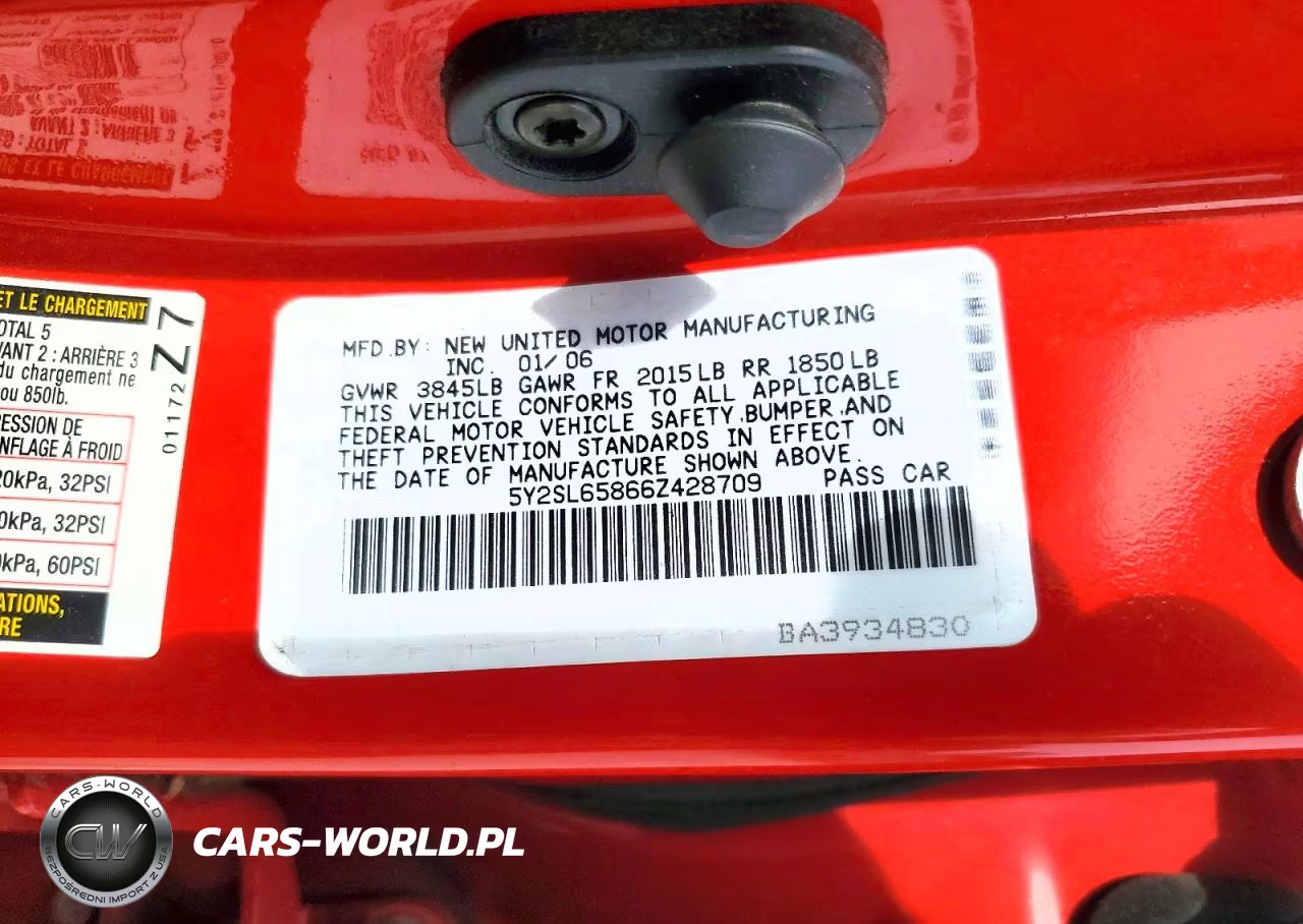 2006 Pontiac Vibe VIN:5Y2SL65866Z428709 - 12