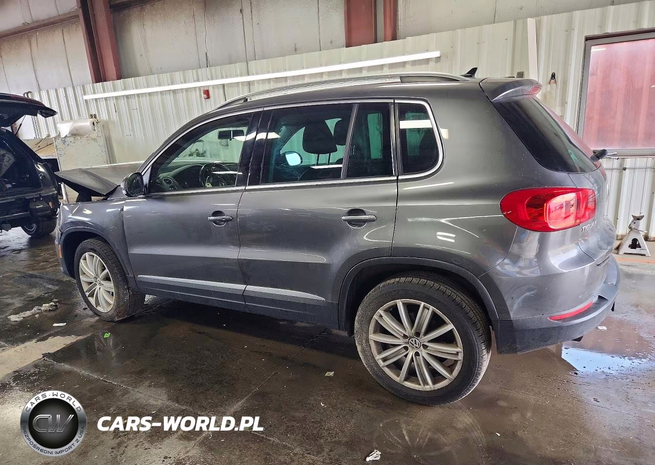 2014 Volkswagen Tiguan S VIN:WVGBV3AX4EW591814 - 2