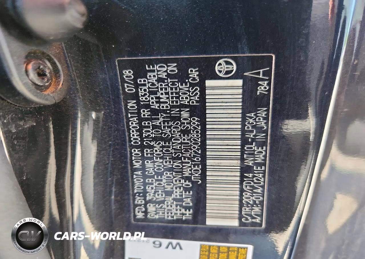 2009 Scion Tc Base VIN:JTKDE167290285299 - 13