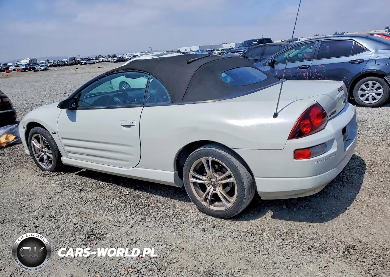 2002 Mitsubishi Eclipse Spyder Gt VIN:4A3AE85H72E067748 - 2