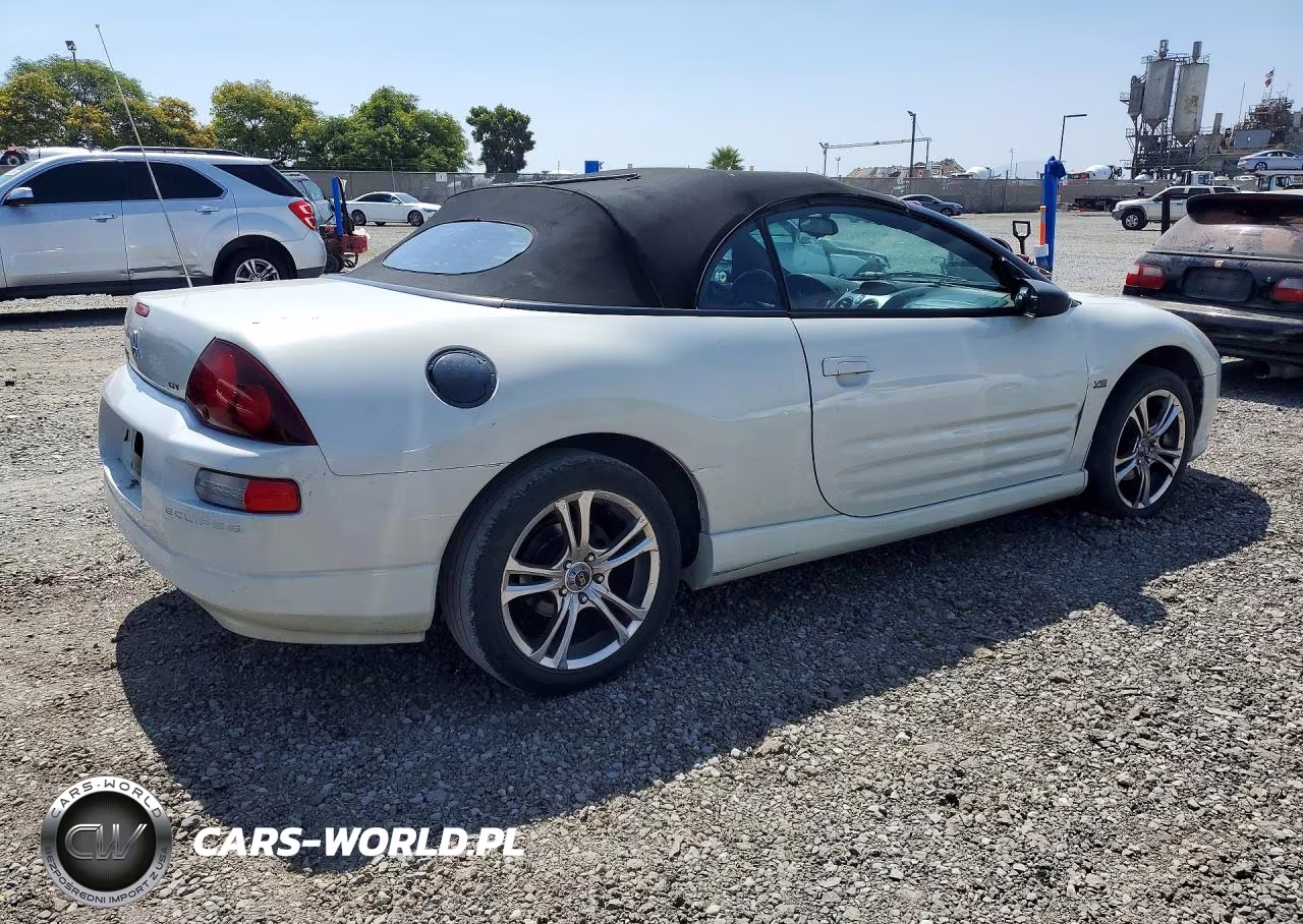 2002 Mitsubishi Eclipse Spyder Gt VIN:4A3AE85H72E067748 - 3