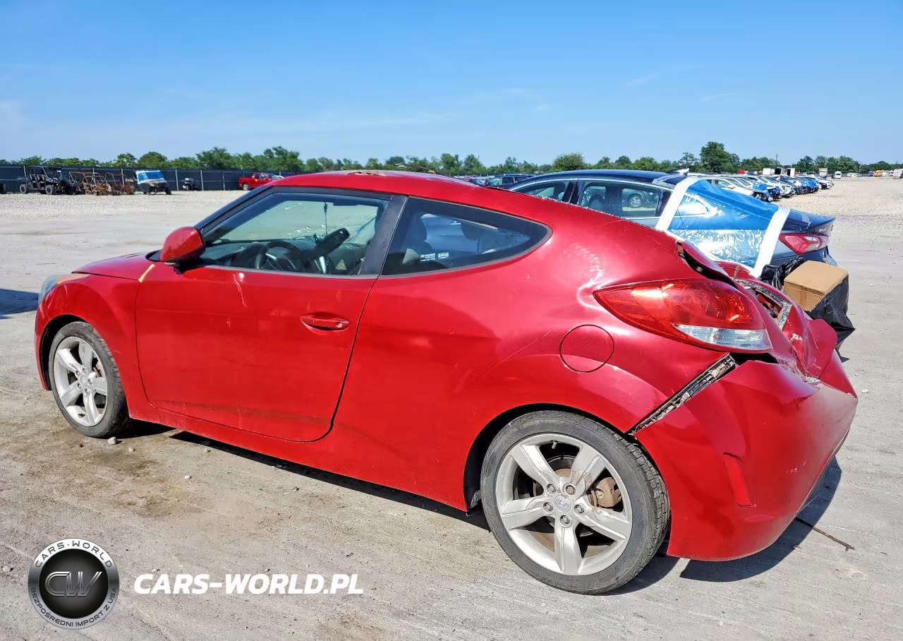 2012 Hyundai Veloster Base VIN:KMHTC6AD2CU041747 - 2