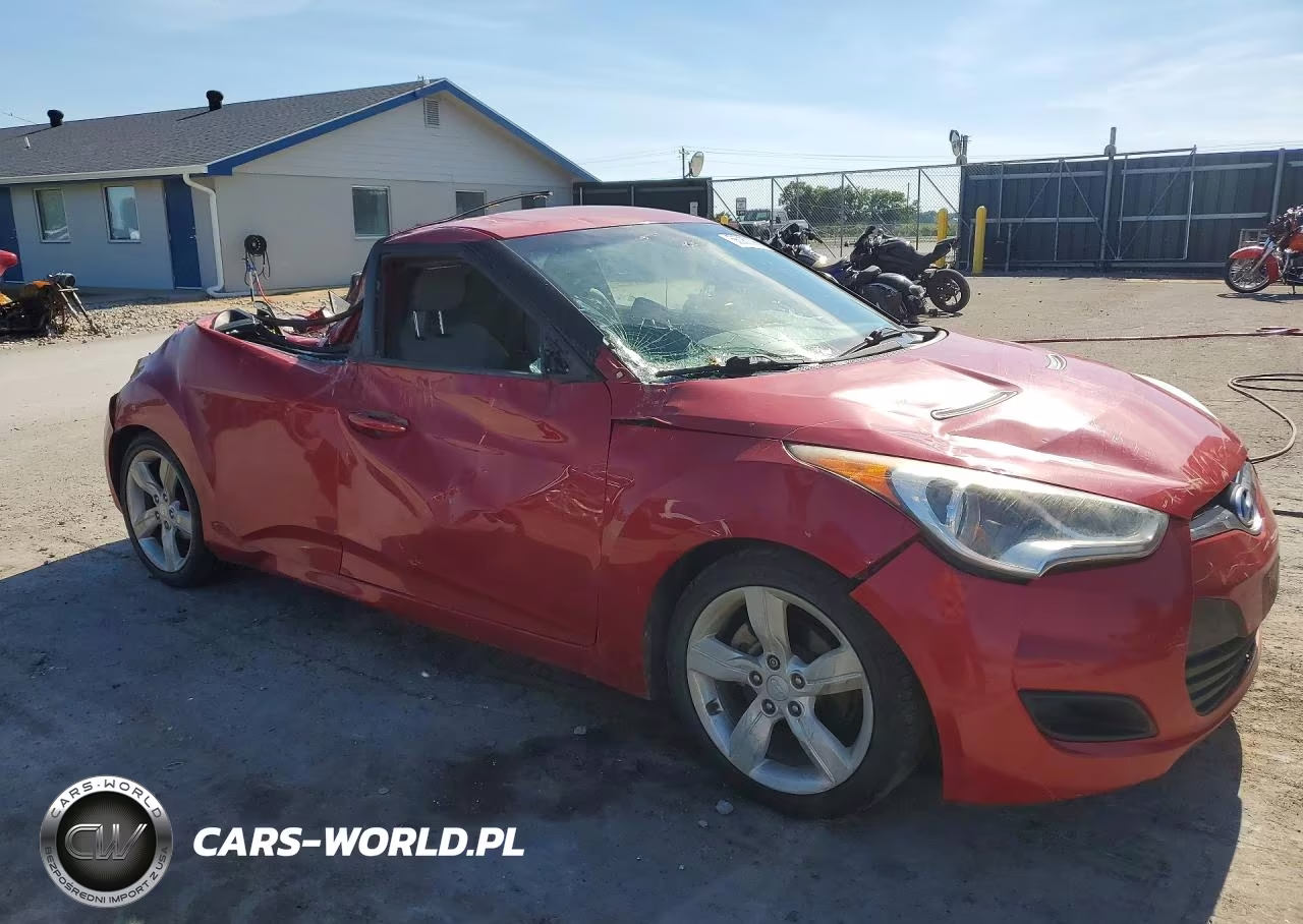 2012 Hyundai Veloster Base VIN:KMHTC6AD2CU041747 - 4
