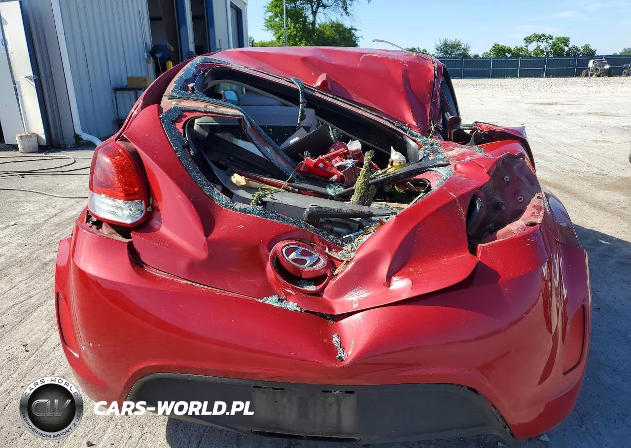 2012 Hyundai Veloster Base VIN:KMHTC6AD2CU041747 - 6