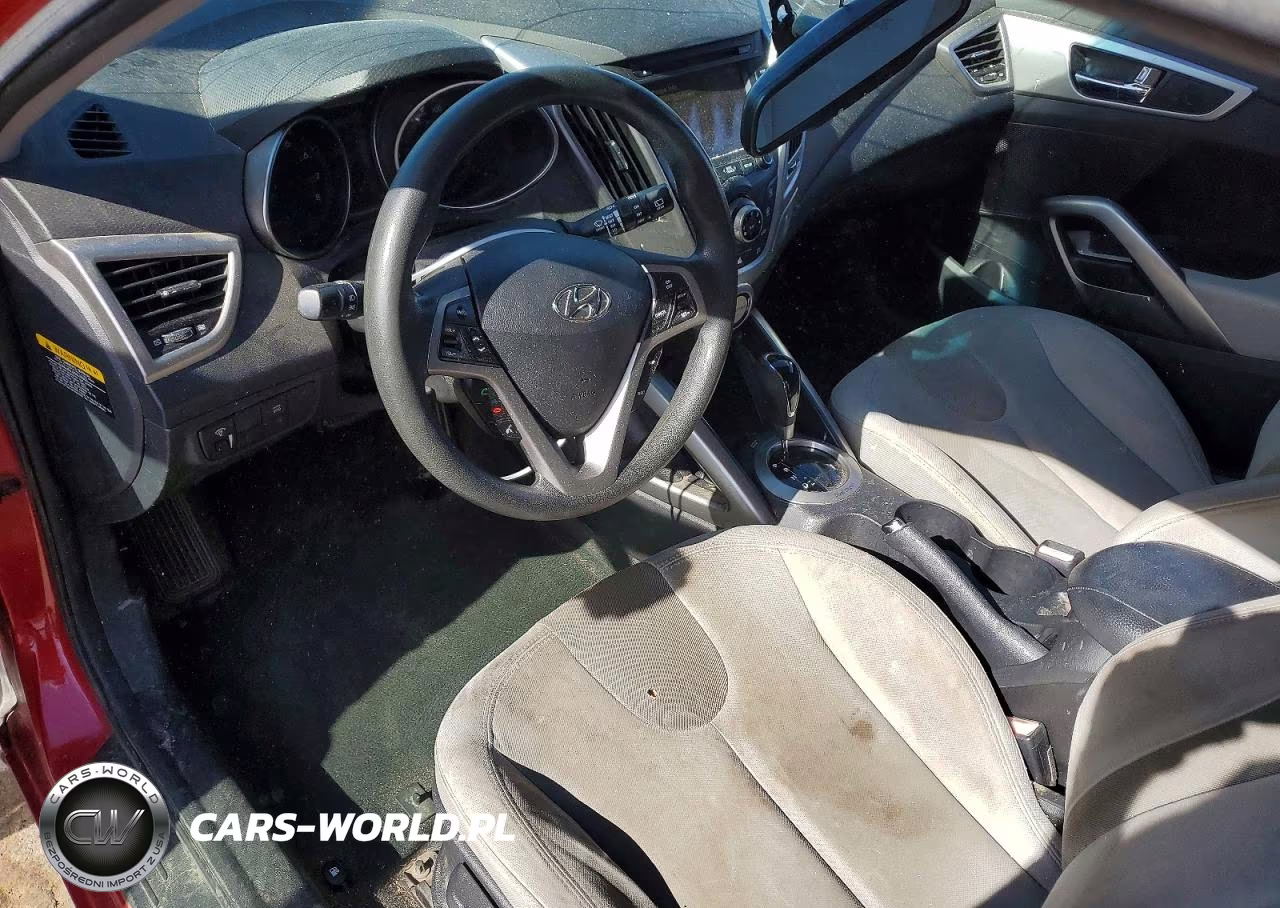2012 Hyundai Veloster Base VIN:KMHTC6AD2CU041747 - 8
