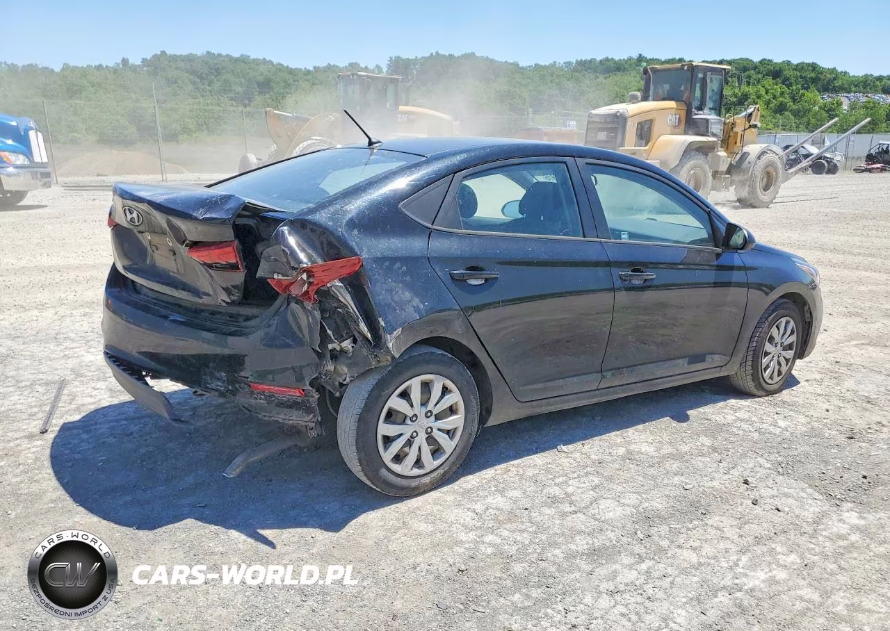 2019 Hyundai Accent Se VIN:3KPC24A30KE062516 - 3