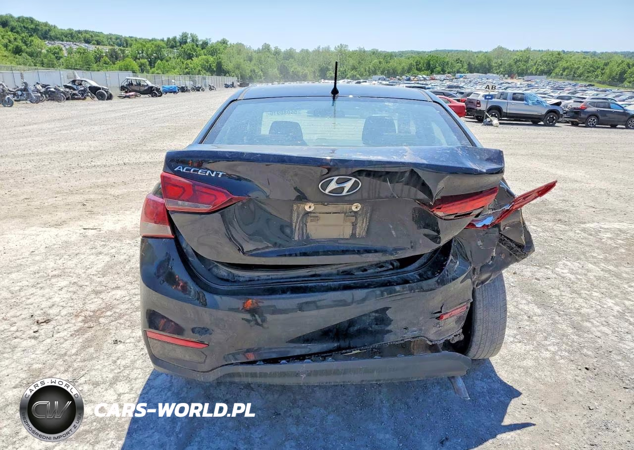 2019 Hyundai Accent Se VIN:3KPC24A30KE062516 - 6