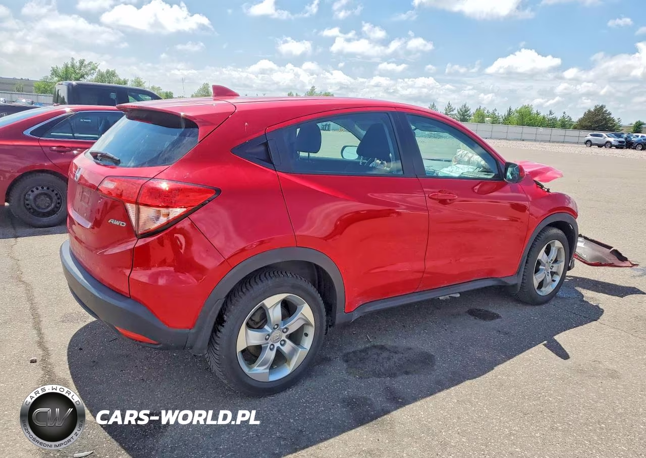 2016 Honda Hr-V Lx VIN:3CZRU6H32GM726991 - 3