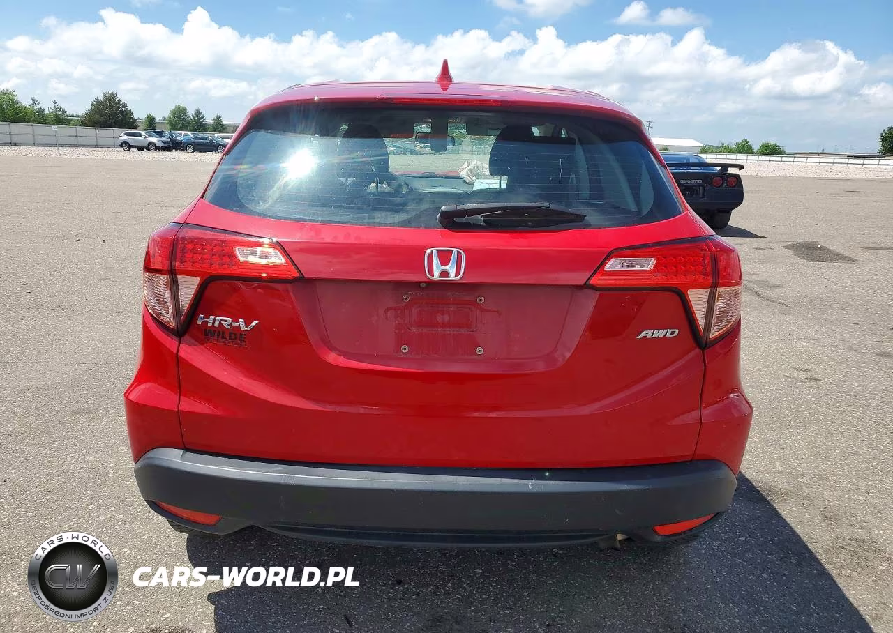 2016 Honda Hr-V Lx VIN:3CZRU6H32GM726991 - 6