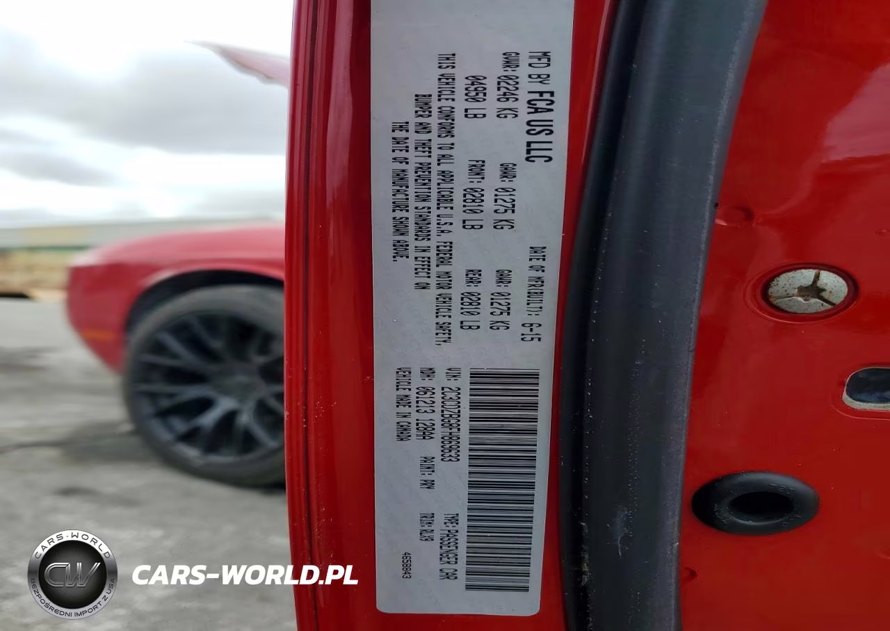 2015 Dodge Challenger Sxt Plus VIN:2C3CDZBG8FH869633 - 12