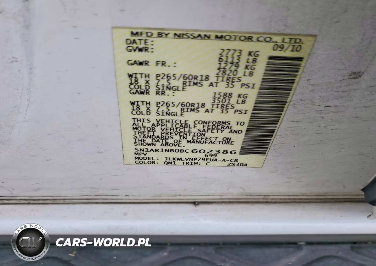 2011 Nissan Pathfinder S VIN:5N1AR1NB0BC602386 - 13