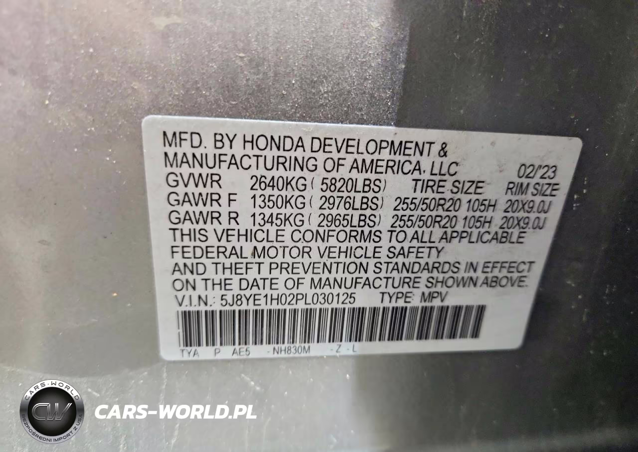 2023 Acura Mdx VIN:5J8YE1H02PL030125 - 14