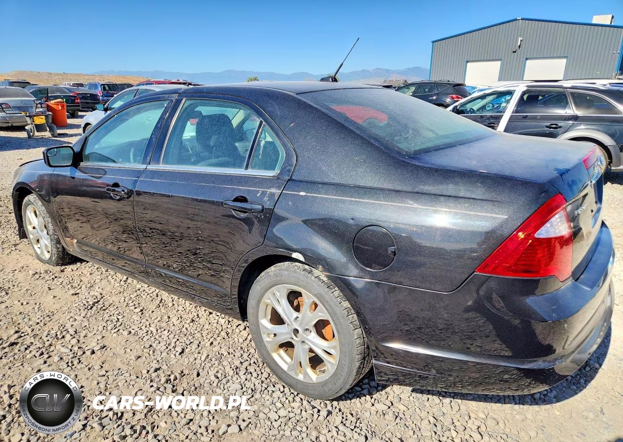 2012 Ford Fusion Se VIN:3FAHP0HAXCR382477 - 2