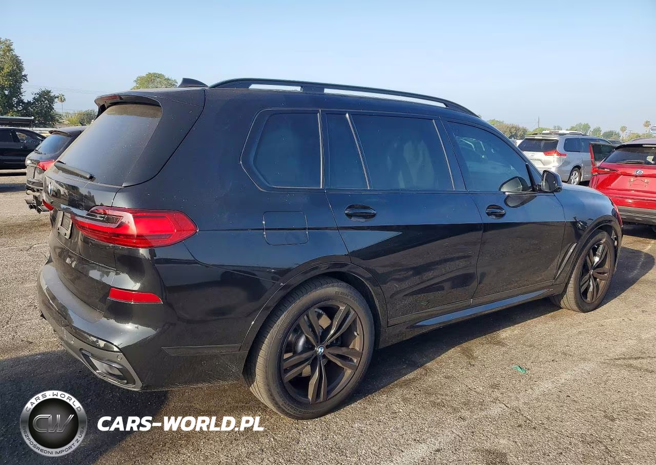 2021 BMW X7 xDrive40I VIN:5UXCW2C06M9F10553 - 3