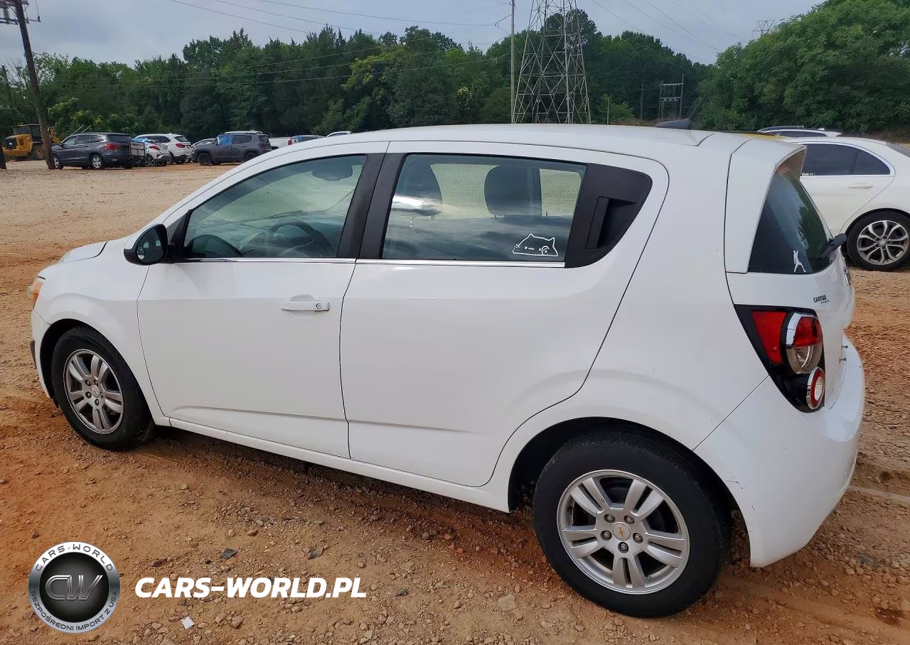 2012 Chevrolet Sonic Lt VIN:1G1JC6SH0C4122199 - 2