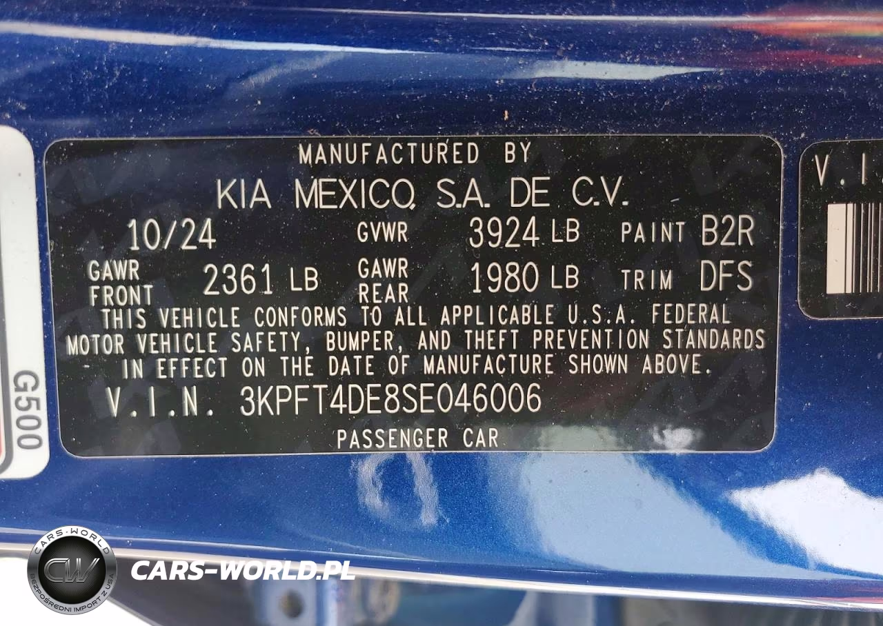 2025 Kia K4 Lxs VIN:3KPFT4DE8SE046006 - 13
