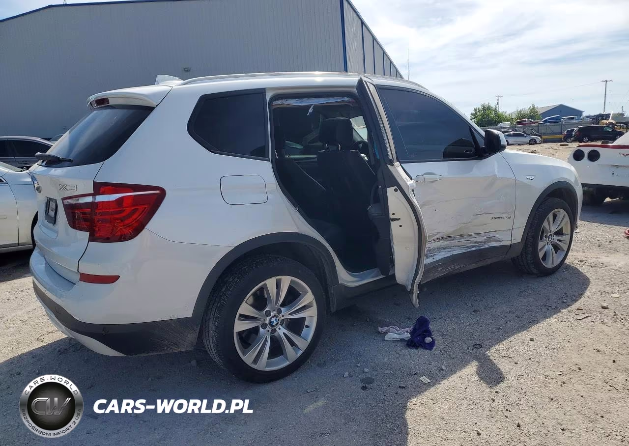 2016 BMW X3 xDrive28D VIN:5UXWY3C55G0N88031 - 3