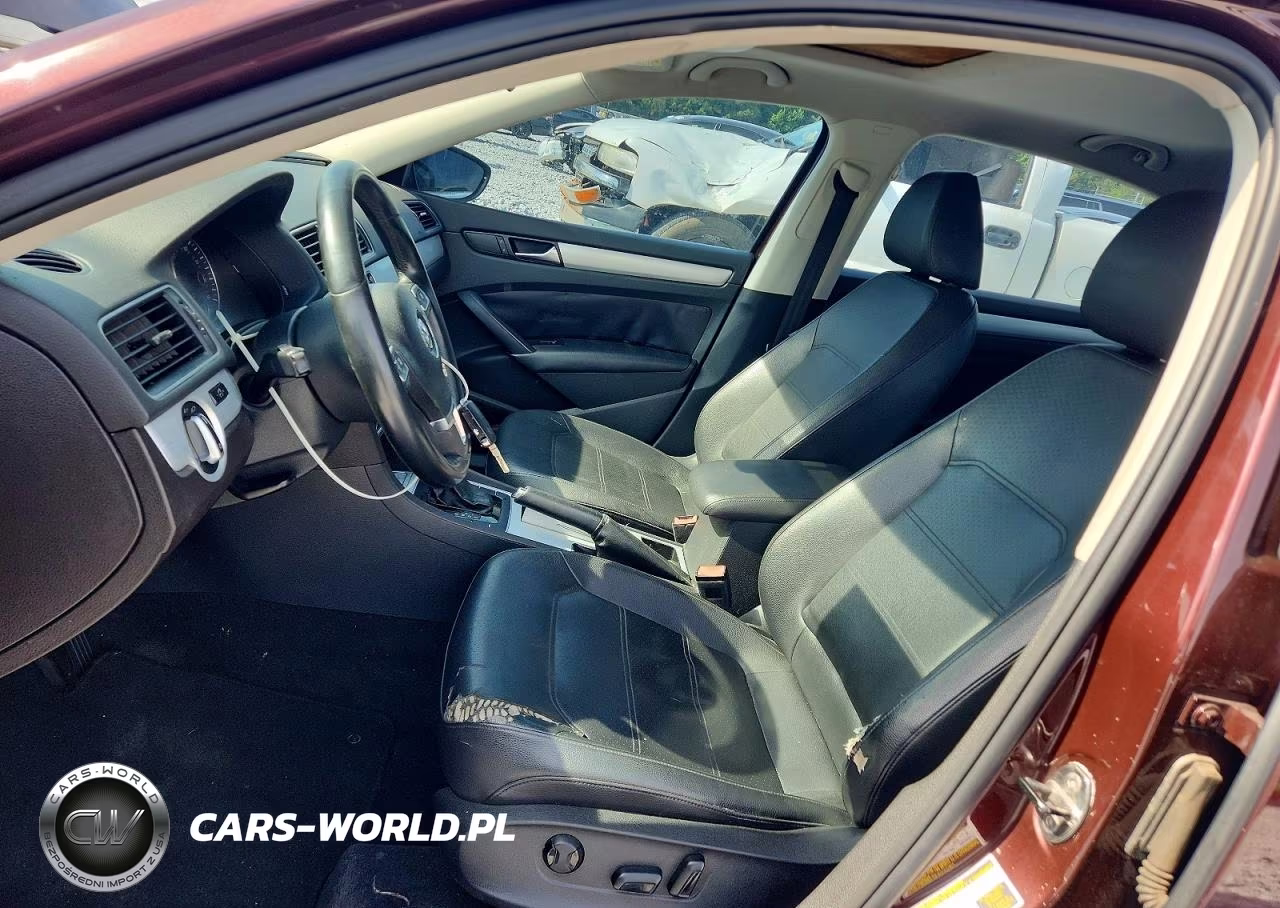 2012 Volkswagen Passat Se VIN:1VWBP7A34CC007121 - 7