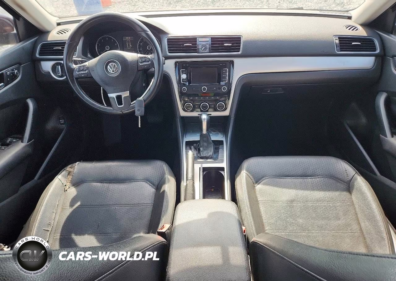 2012 Volkswagen Passat Se VIN:1VWBP7A34CC007121 - 8