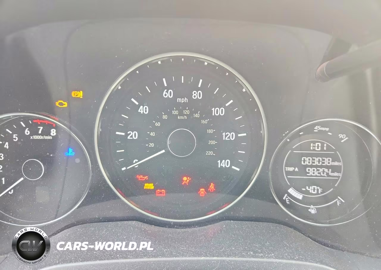2017 Honda Hr-V Lx VIN:3CZRU6H30HM721645 - 9
