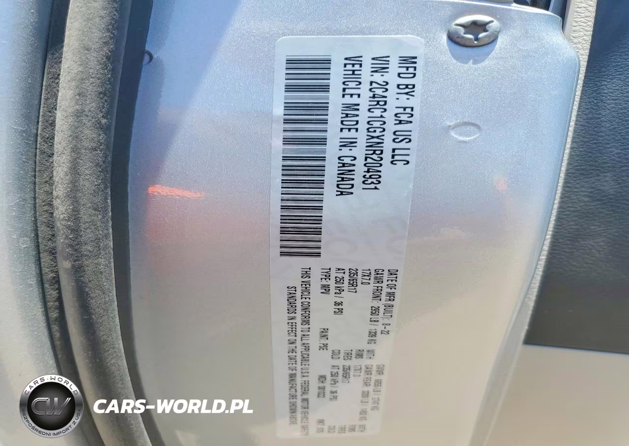 2022 Chrysler Voyager Lx VIN:2C4RC1CGXNR204931 - 14