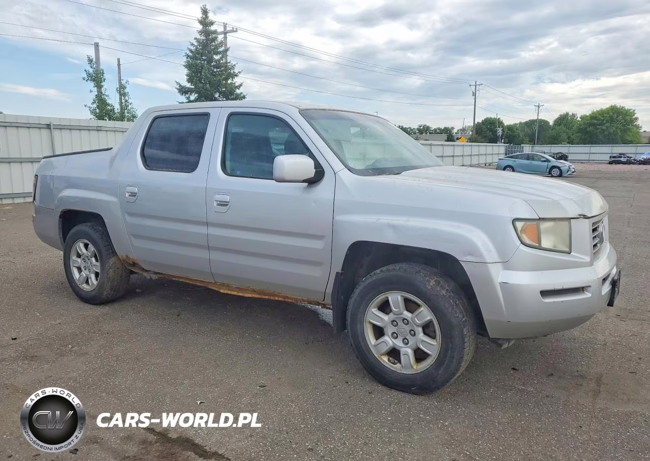 2006 Honda Ridgeline Rts VIN:2HJYK16416H571994 - 4