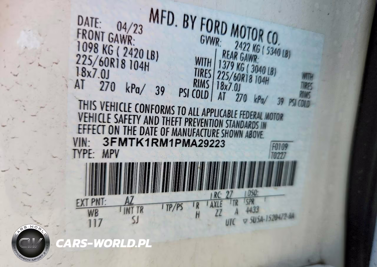 2023 Ford Mustang Mach-E Select VIN:3FMTK1RM1PMA29223 - 13