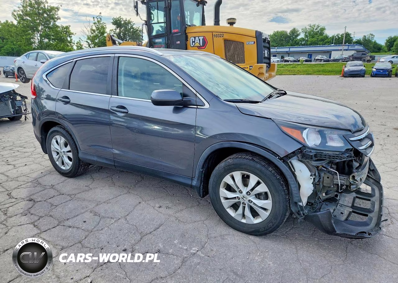 2013 Honda Cr-V Exl VIN:2HKRM4H75DH621280 - 4