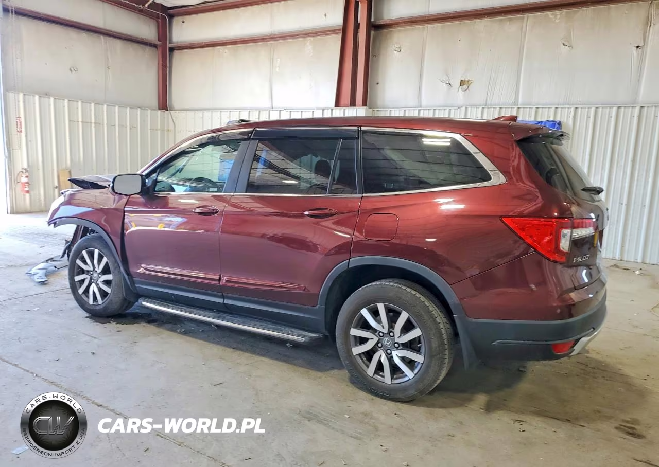 2019 Honda Pilot Exl VIN:5FNYF6H53KB059536 - 2