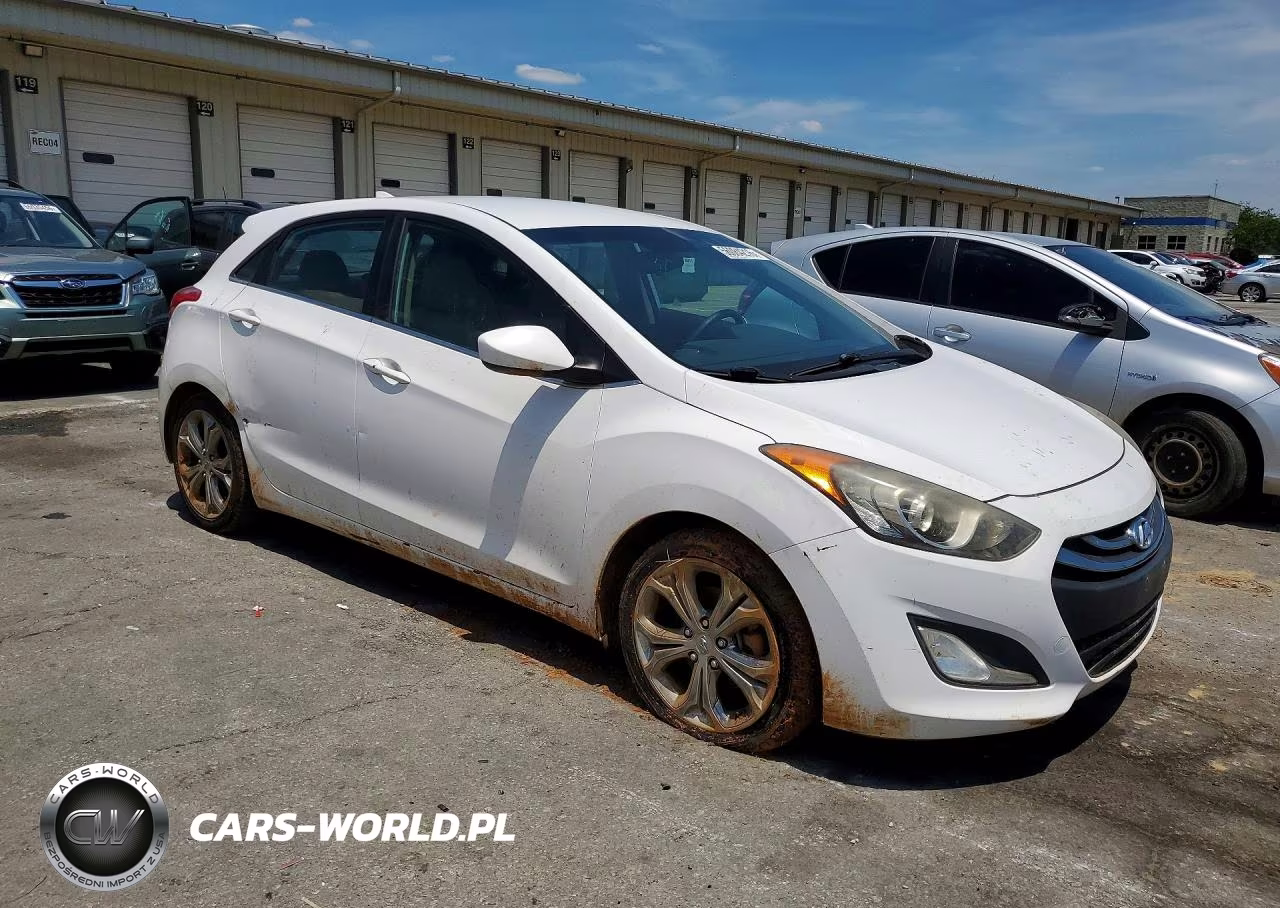 2013 Hyundai Elantra Gt Base VIN:KMHD35LEXDU041890 - 4