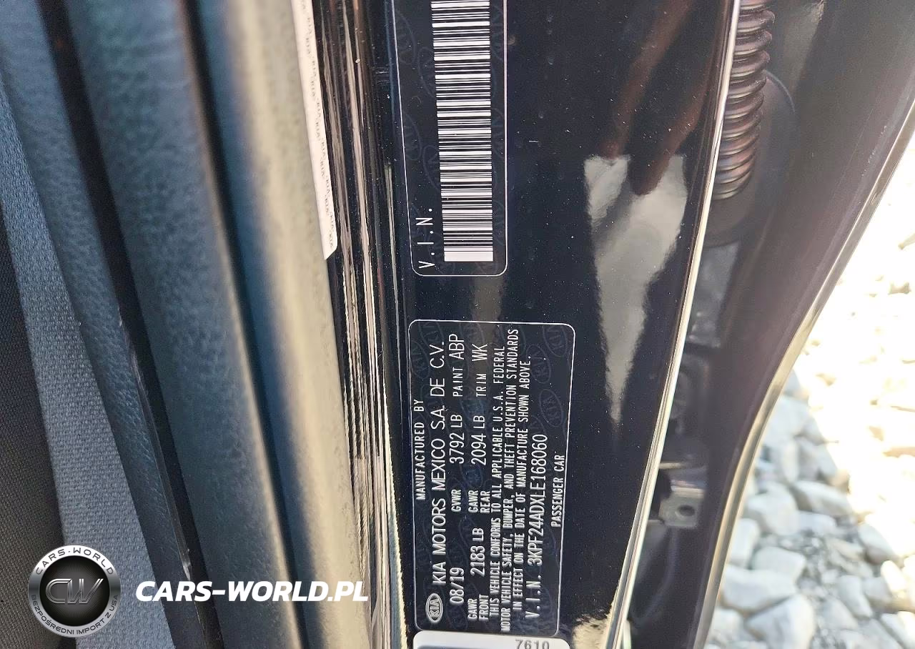 2020 Kia Forte Lxs VIN:3KPF24ADXLE168060 - 12