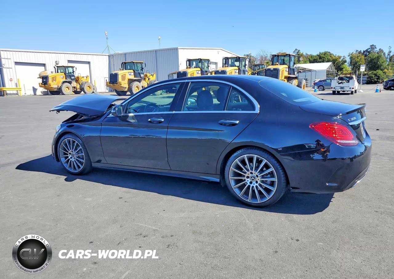 2019 Mercedes-Benz C 300 VIN:55SWF8DB7KU322320 - 2