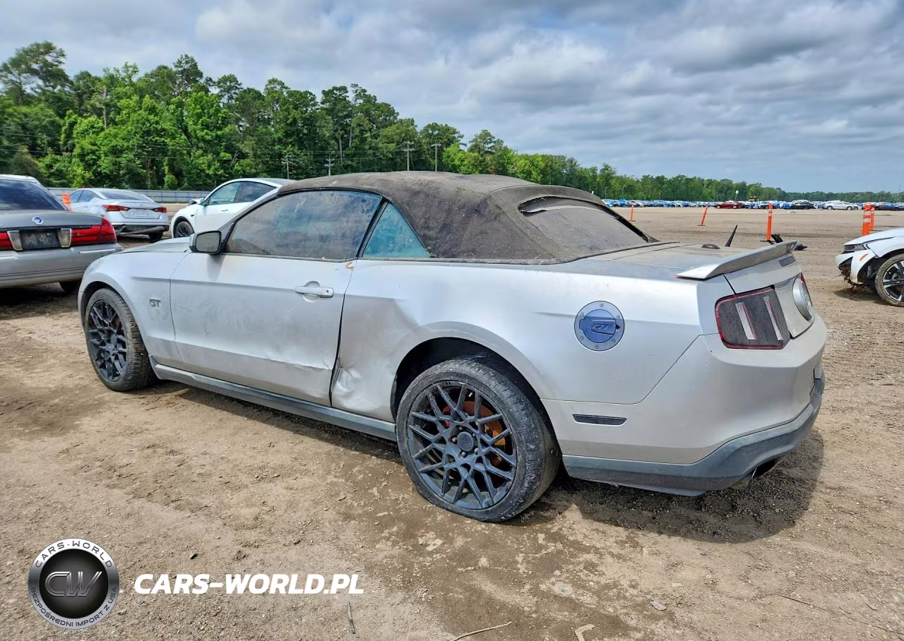 2010 Ford Mustang Gt VIN:1ZVBP8FH3A5152095 - 2