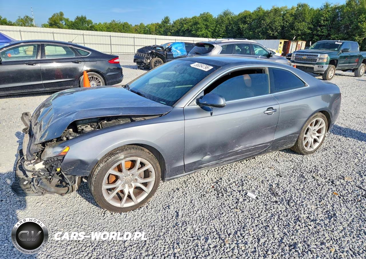 2012 Audi A5 Premium Plus VIN:WAULFAFR6CA002077 - 1