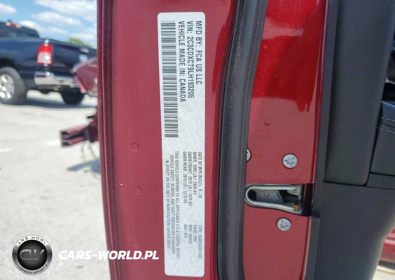 2020 Dodge Charger R VIN:2C3CDXCT9LH193205 - 13