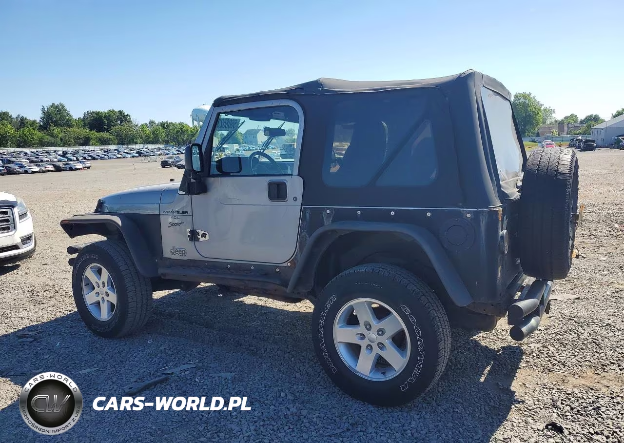 2001 Jeep Wrangler - Tj Sport VIN:1J4FA49S01P357071 - 2