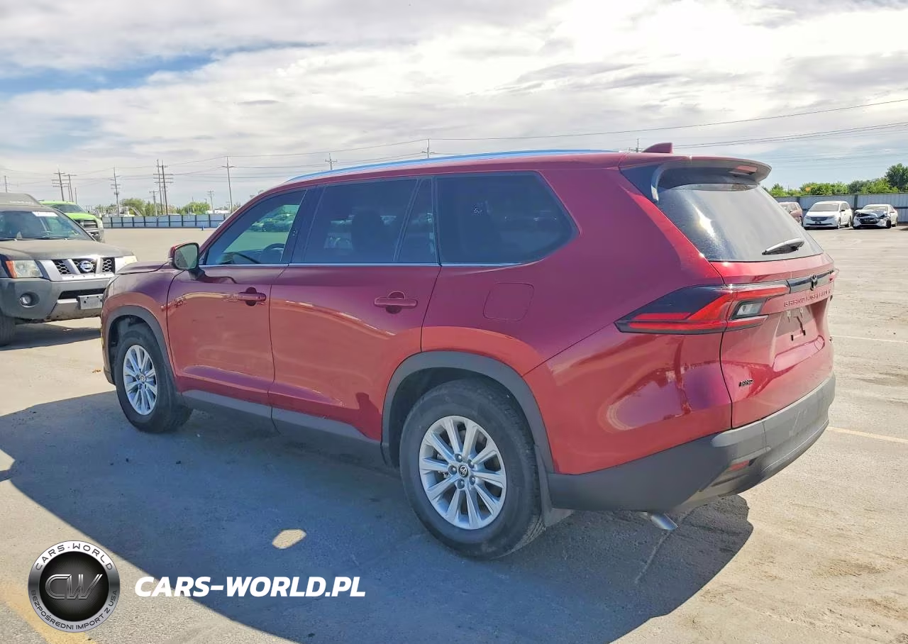 2025 Toyota Grand Highlander Le VIN:5TDAAAB52SS100262 - 2