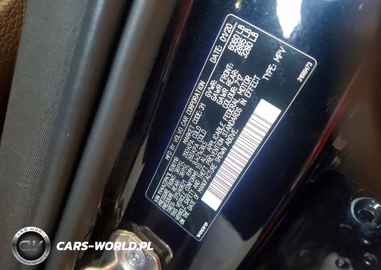 2020 Volvo Xc90 T6 Momentum VIN:YV4A22PK1L1596118 - 13