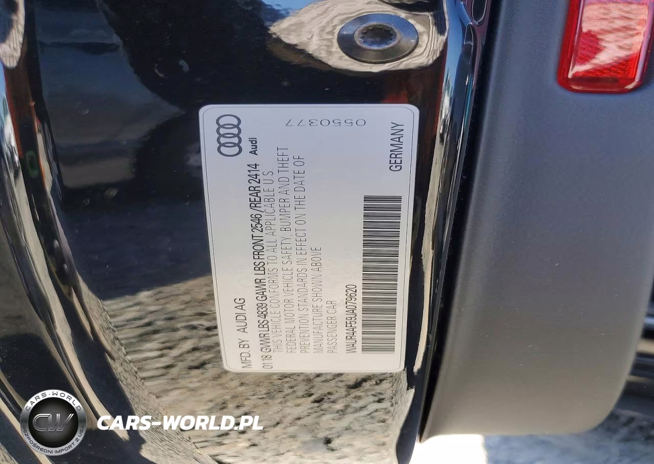 2018 Audi S5 Prestige VIN:WAUR4AF59JA079620 - 12
