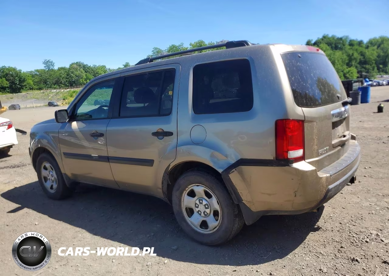 2010 Honda Pilot Lx VIN:5FNYF4H26AB006113 - 2
