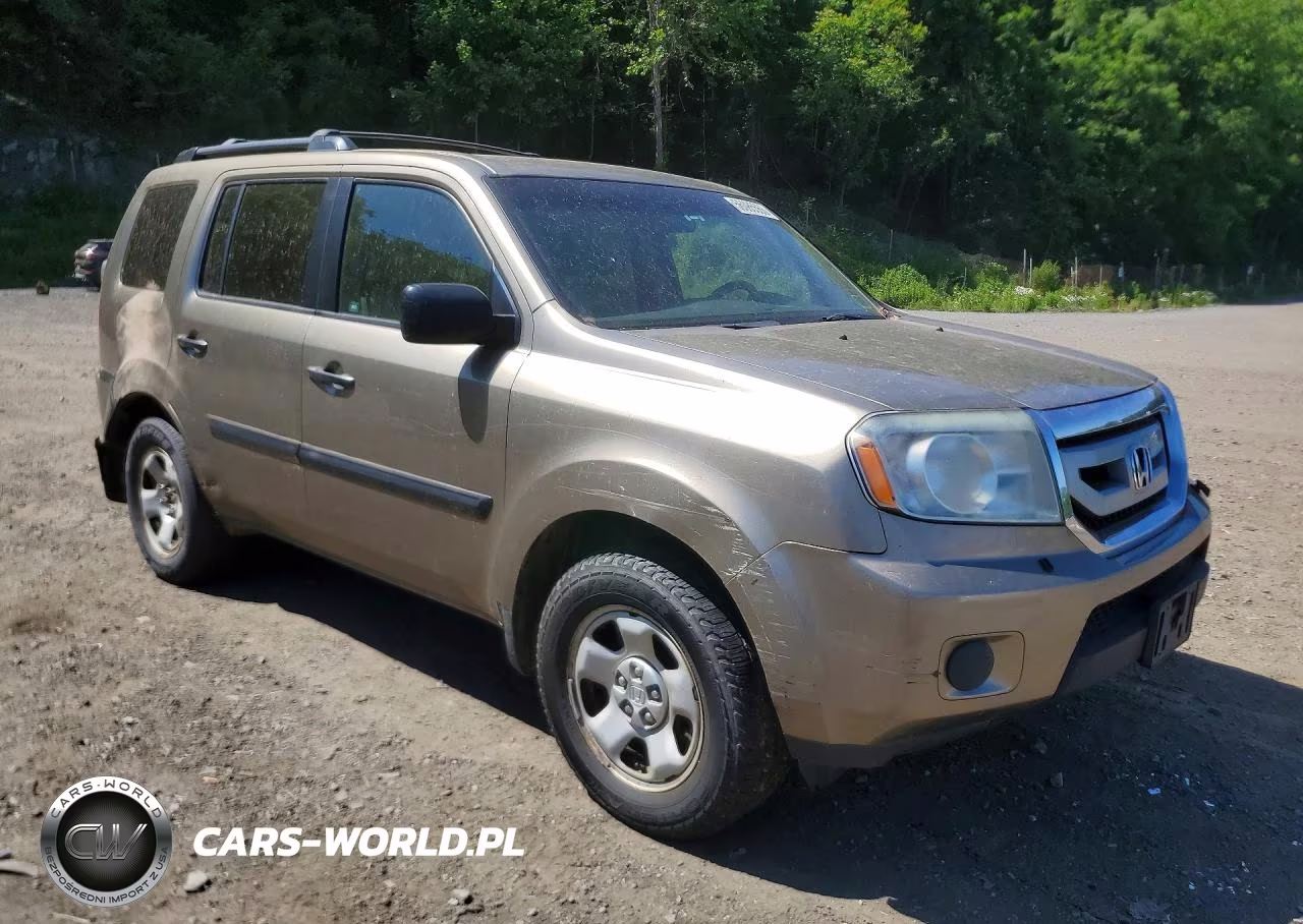 2010 Honda Pilot Lx VIN:5FNYF4H26AB006113 - 4